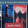 Images et prompts Midjourney - Août 2023