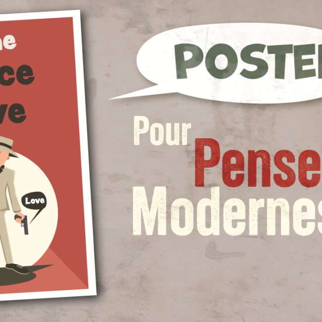 Affiche poster Peace and Love